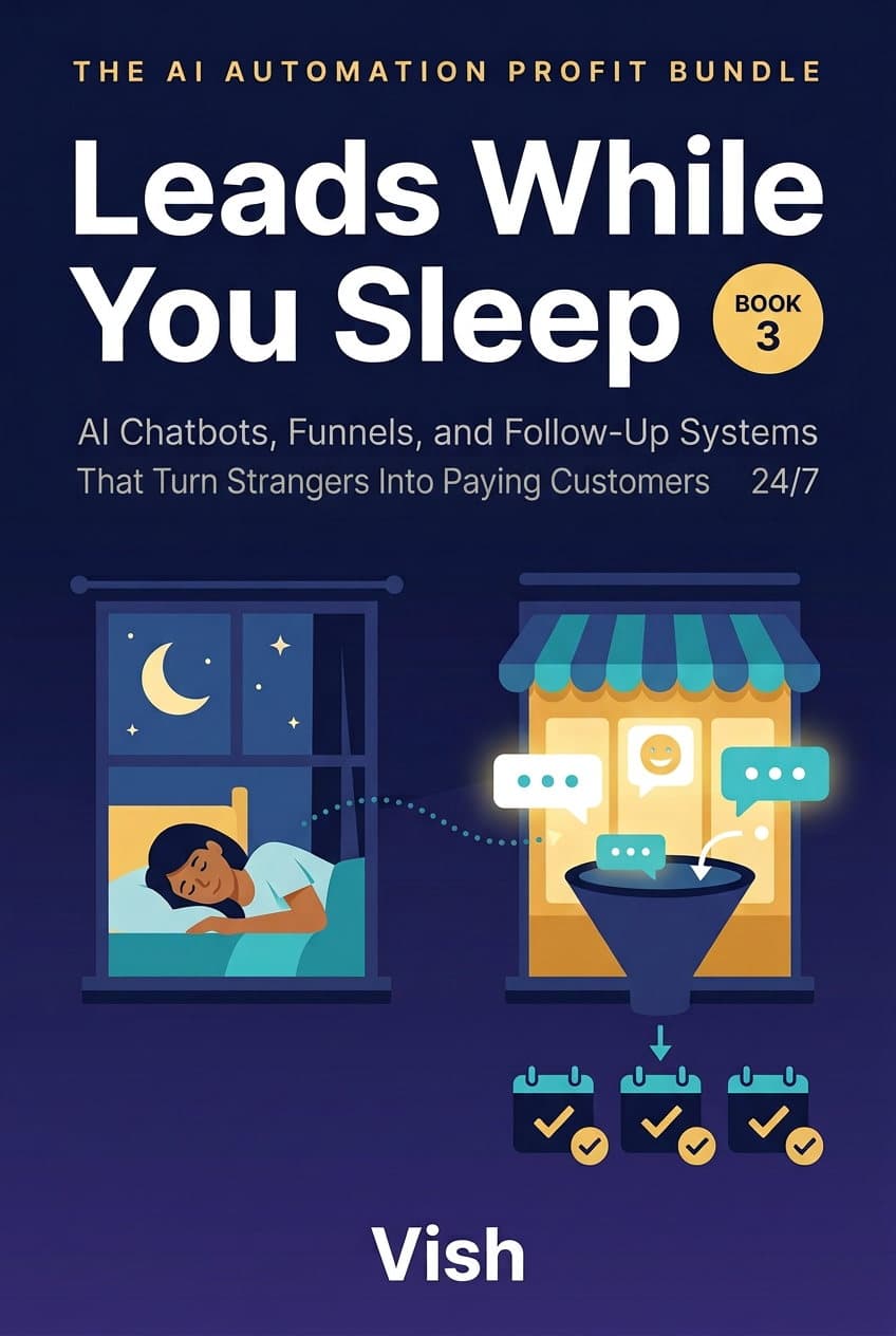 Leads While You Sleep actual e-book cover